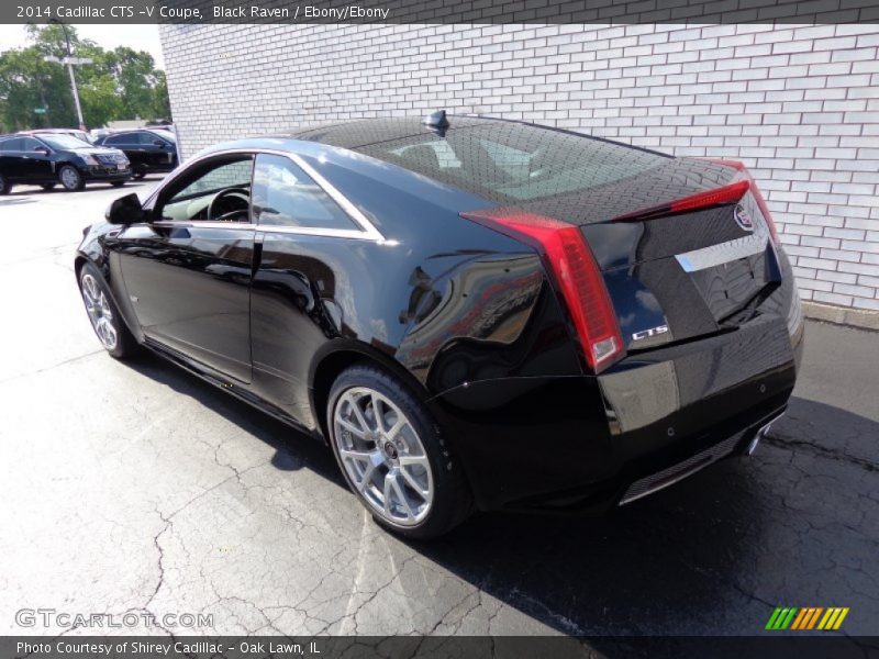 Black Raven / Ebony/Ebony 2014 Cadillac CTS -V Coupe
