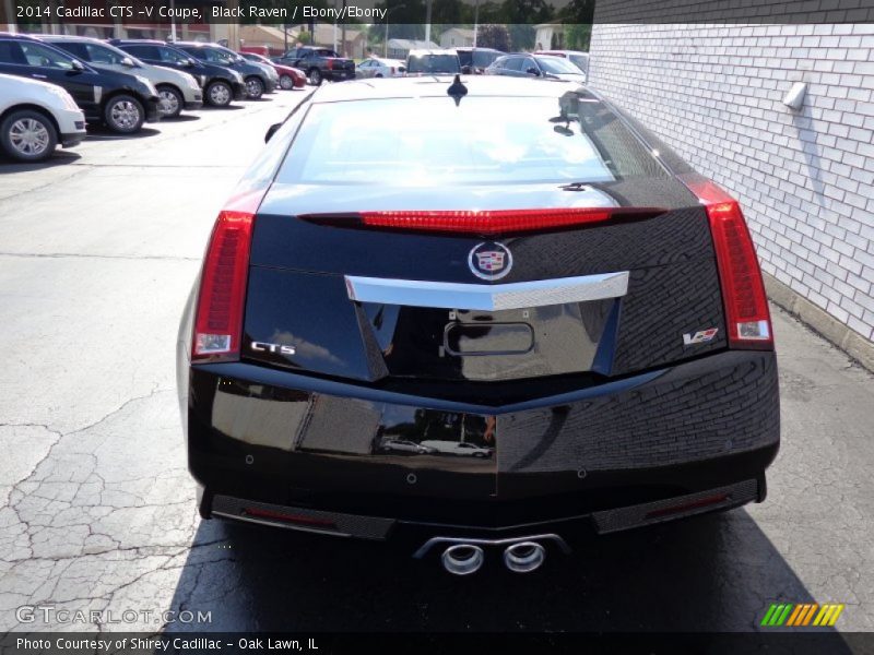 Black Raven / Ebony/Ebony 2014 Cadillac CTS -V Coupe