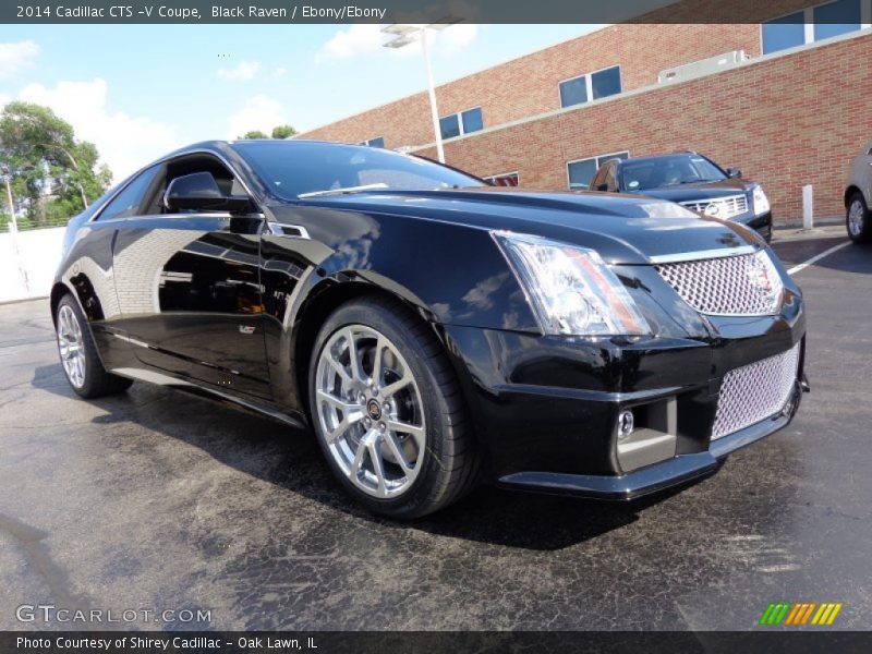 Front 3/4 View of 2014 CTS -V Coupe