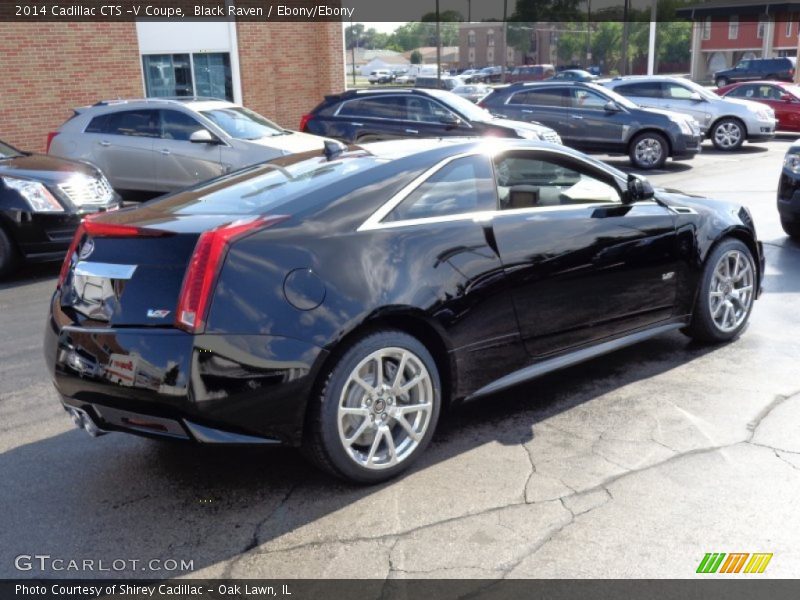 Black Raven / Ebony/Ebony 2014 Cadillac CTS -V Coupe
