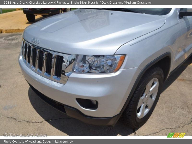Bright Silver Metallic / Dark Graystone/Medium Graystone 2011 Jeep Grand Cherokee Laredo X Package