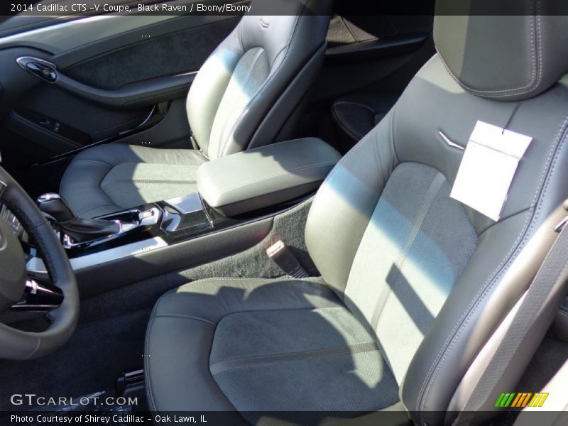 Front Seat of 2014 CTS -V Coupe