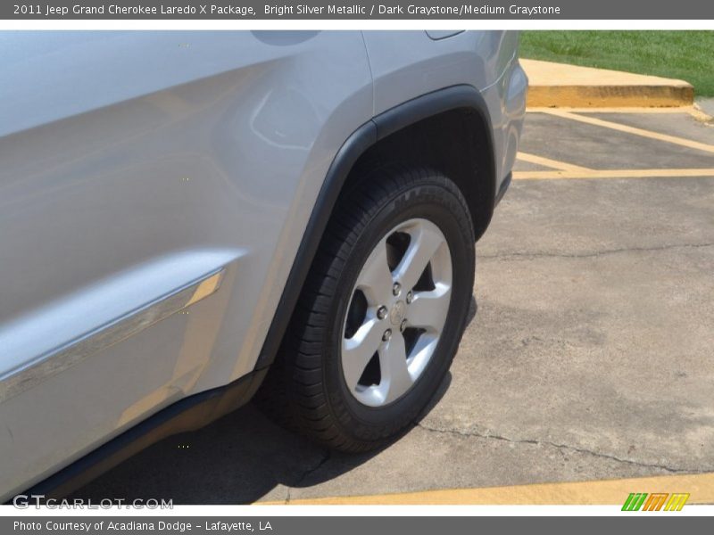 Bright Silver Metallic / Dark Graystone/Medium Graystone 2011 Jeep Grand Cherokee Laredo X Package