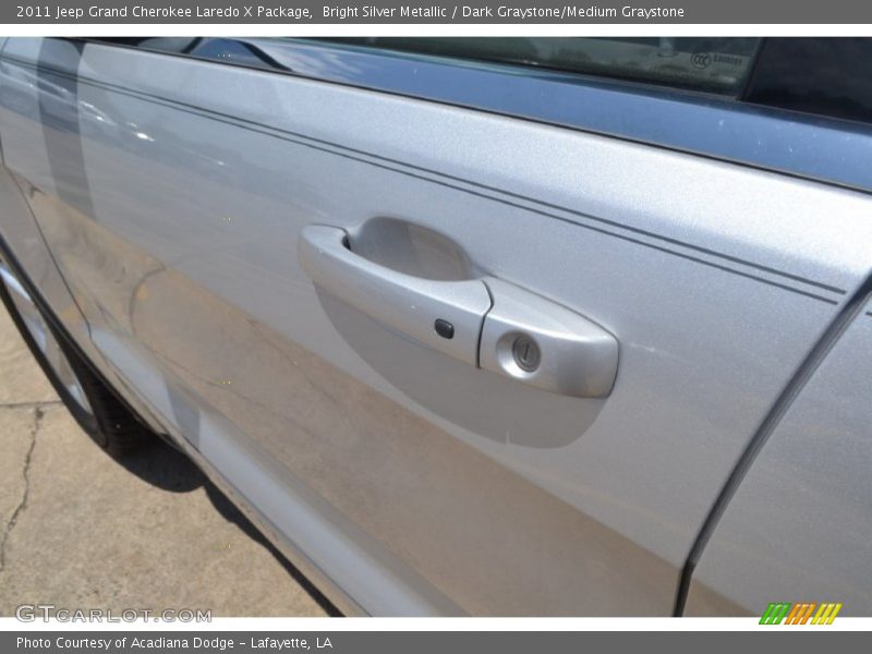 Bright Silver Metallic / Dark Graystone/Medium Graystone 2011 Jeep Grand Cherokee Laredo X Package