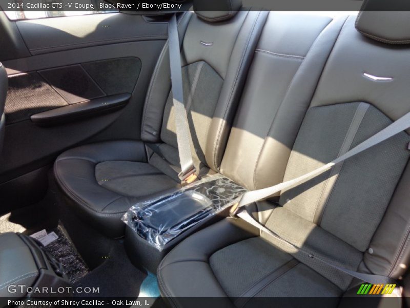 Rear Seat of 2014 CTS -V Coupe