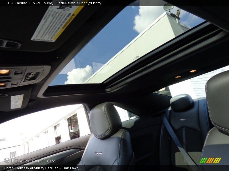 Black Raven / Ebony/Ebony 2014 Cadillac CTS -V Coupe
