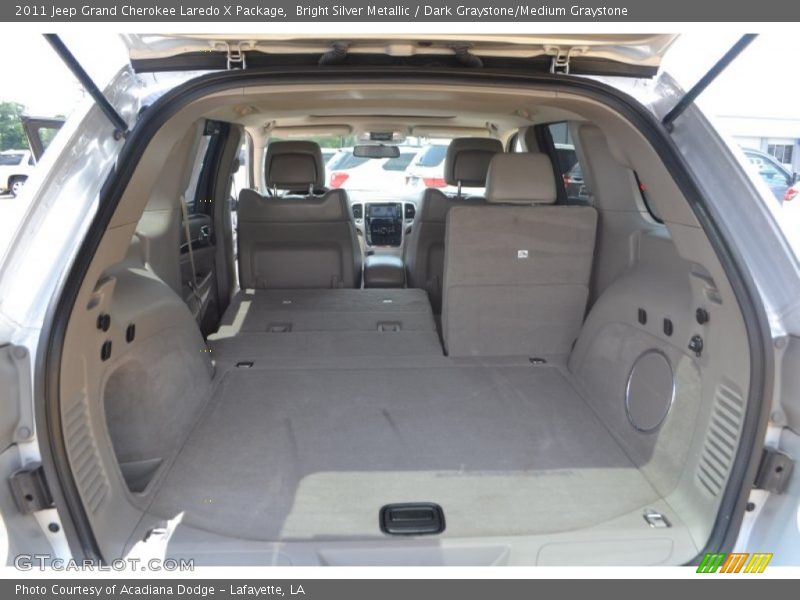 Bright Silver Metallic / Dark Graystone/Medium Graystone 2011 Jeep Grand Cherokee Laredo X Package