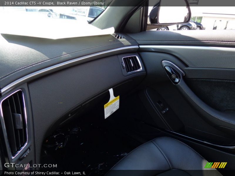 Black Raven / Ebony/Ebony 2014 Cadillac CTS -V Coupe