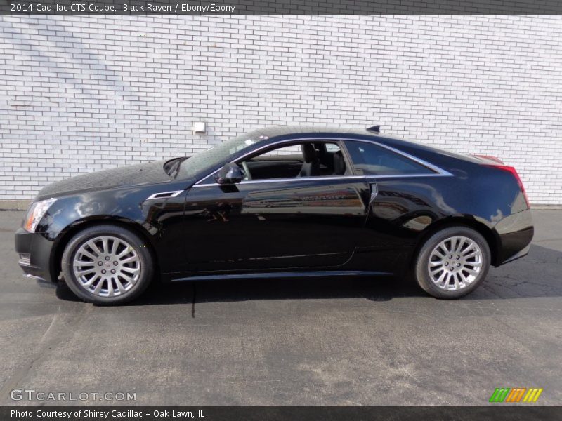 Black Raven / Ebony/Ebony 2014 Cadillac CTS Coupe