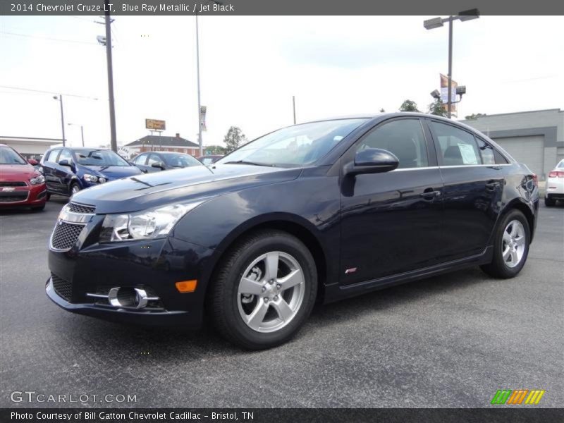 Blue Ray Metallic / Jet Black 2014 Chevrolet Cruze LT