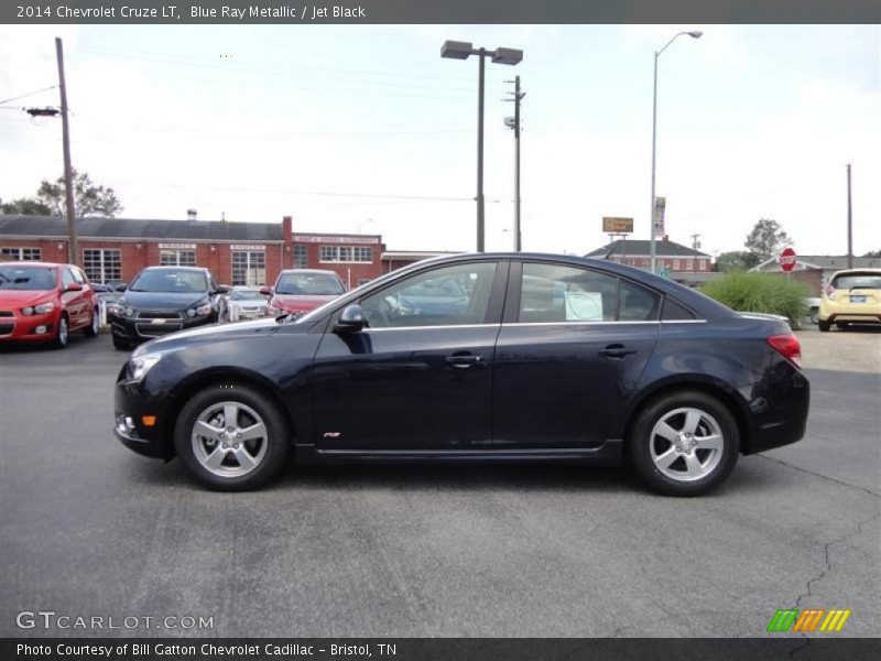 Blue Ray Metallic / Jet Black 2014 Chevrolet Cruze LT