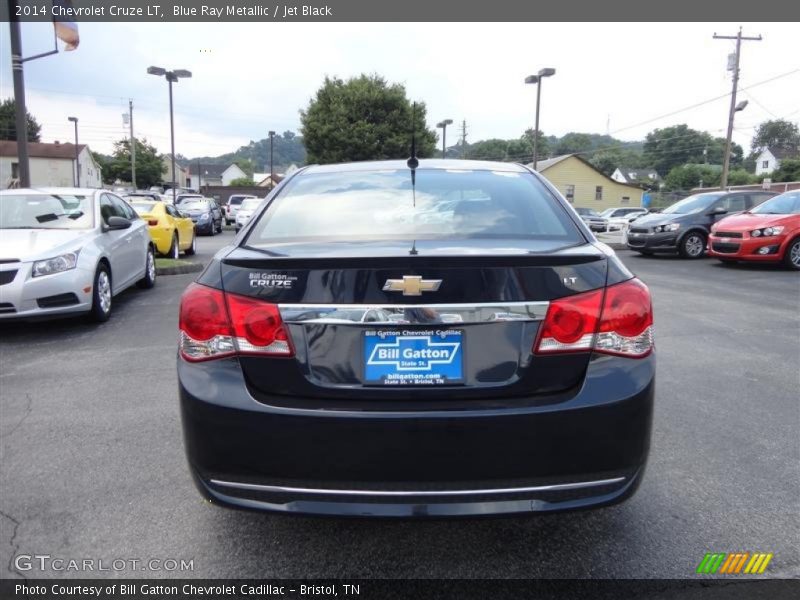 Blue Ray Metallic / Jet Black 2014 Chevrolet Cruze LT