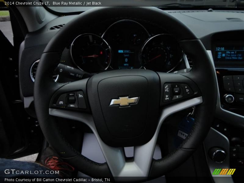 Blue Ray Metallic / Jet Black 2014 Chevrolet Cruze LT