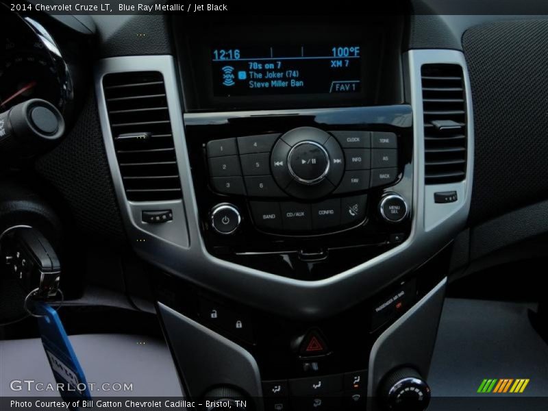 Blue Ray Metallic / Jet Black 2014 Chevrolet Cruze LT