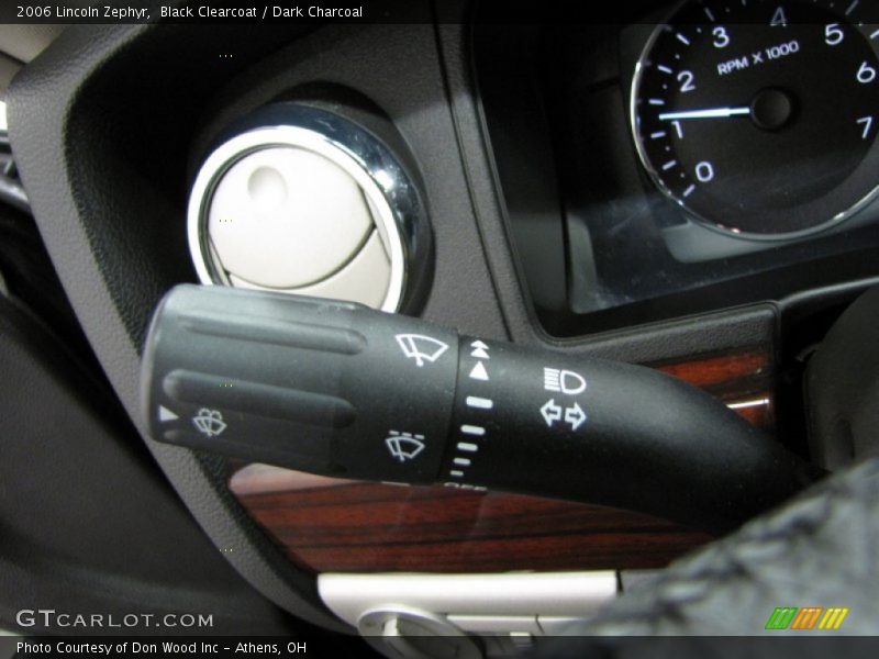 Black Clearcoat / Dark Charcoal 2006 Lincoln Zephyr