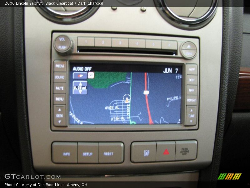 Black Clearcoat / Dark Charcoal 2006 Lincoln Zephyr