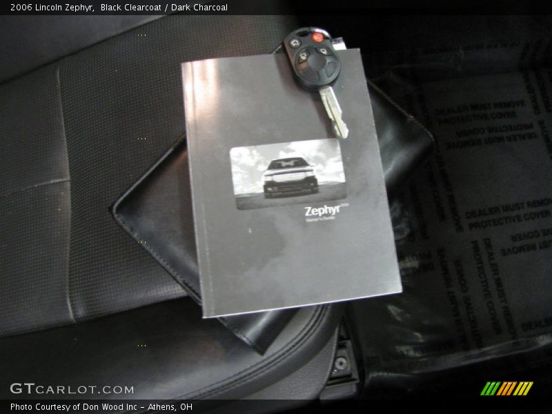 Black Clearcoat / Dark Charcoal 2006 Lincoln Zephyr