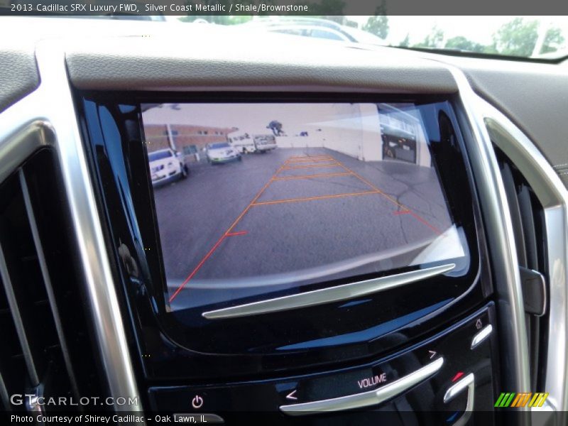 Silver Coast Metallic / Shale/Brownstone 2013 Cadillac SRX Luxury FWD