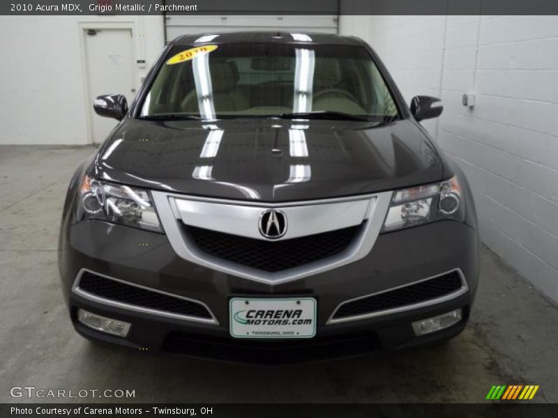 Grigio Metallic / Parchment 2010 Acura MDX