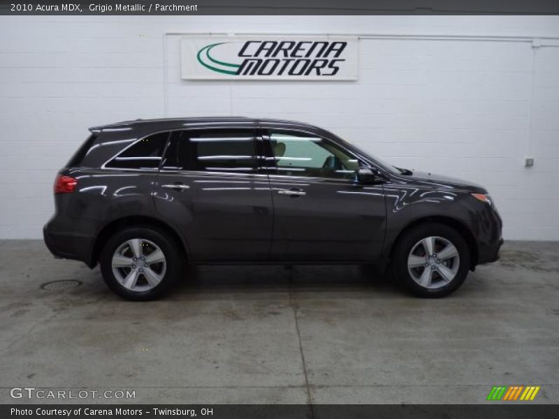 Grigio Metallic / Parchment 2010 Acura MDX