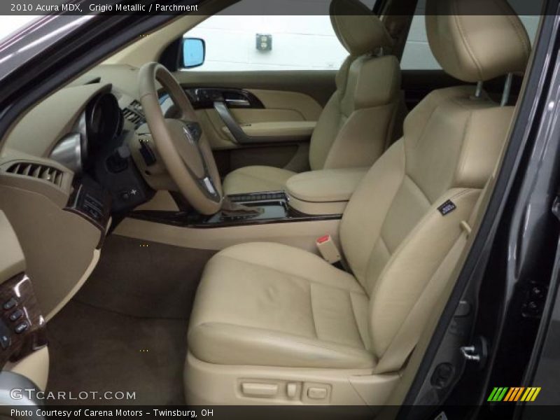 Grigio Metallic / Parchment 2010 Acura MDX