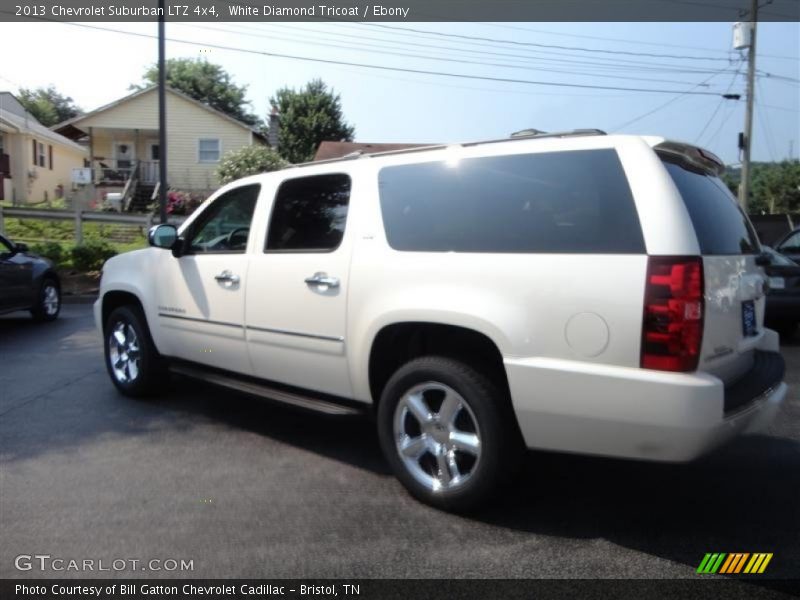 White Diamond Tricoat / Ebony 2013 Chevrolet Suburban LTZ 4x4