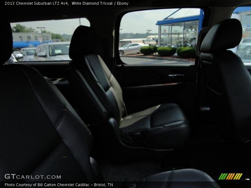 White Diamond Tricoat / Ebony 2013 Chevrolet Suburban LTZ 4x4