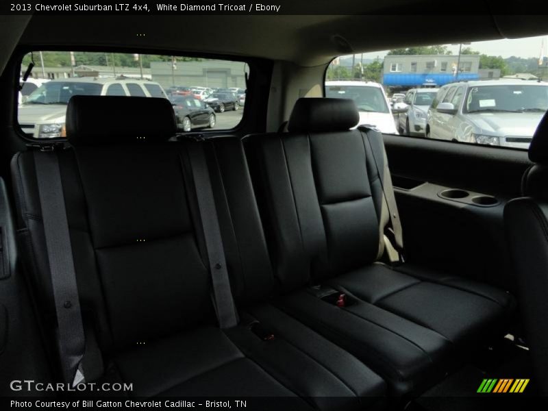 White Diamond Tricoat / Ebony 2013 Chevrolet Suburban LTZ 4x4