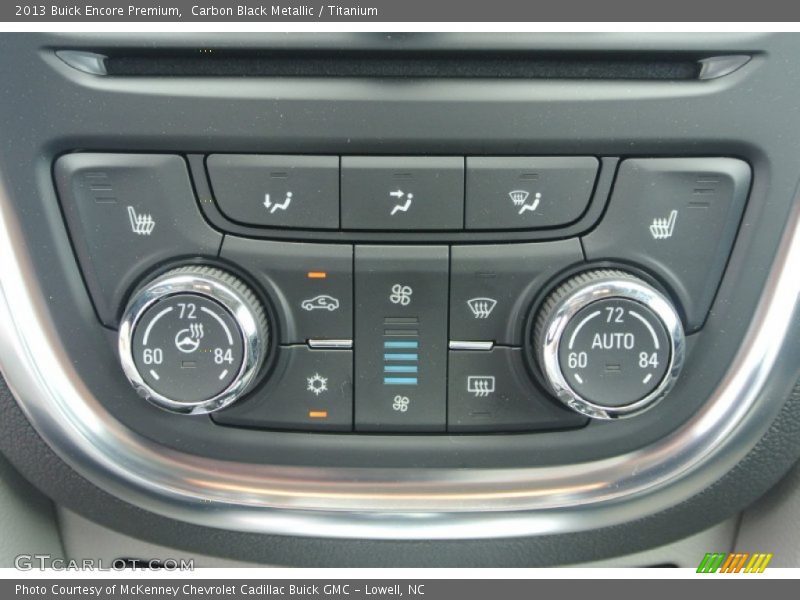 Controls of 2013 Encore Premium