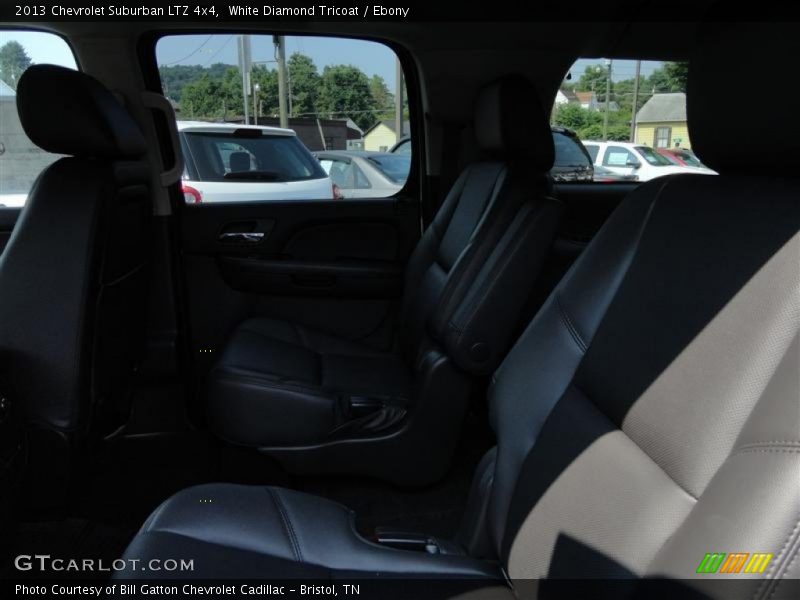 White Diamond Tricoat / Ebony 2013 Chevrolet Suburban LTZ 4x4