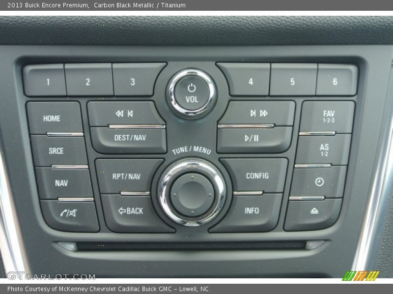 Controls of 2013 Encore Premium