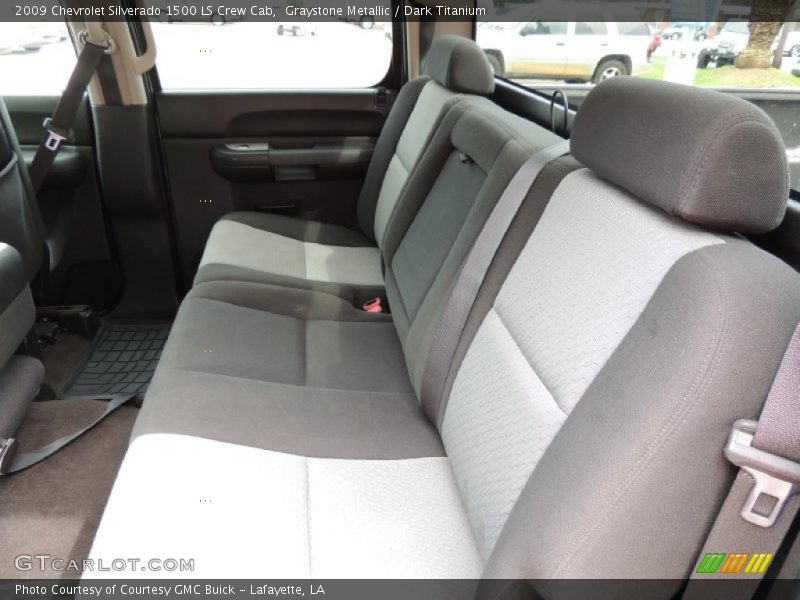 Graystone Metallic / Dark Titanium 2009 Chevrolet Silverado 1500 LS Crew Cab