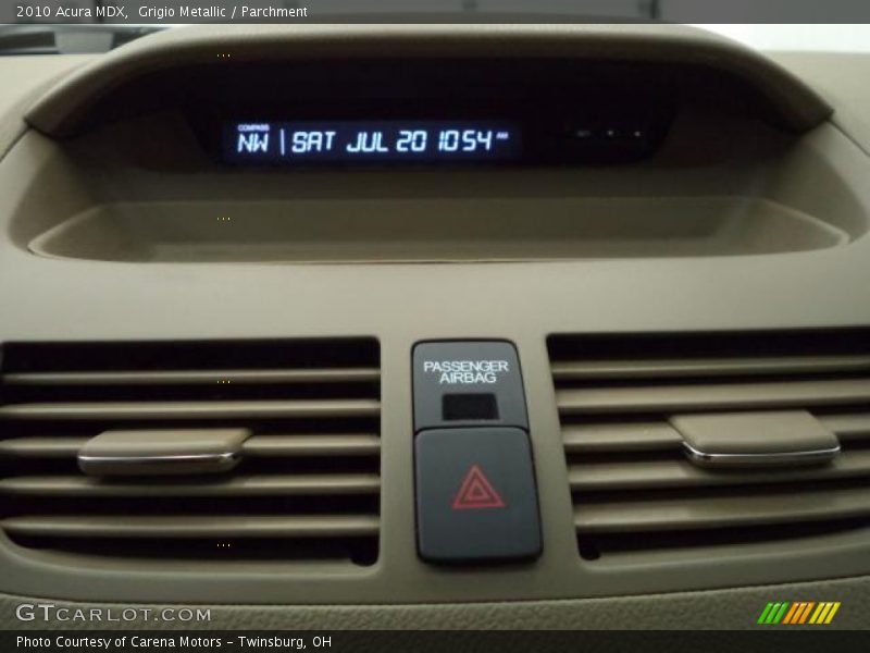 Grigio Metallic / Parchment 2010 Acura MDX