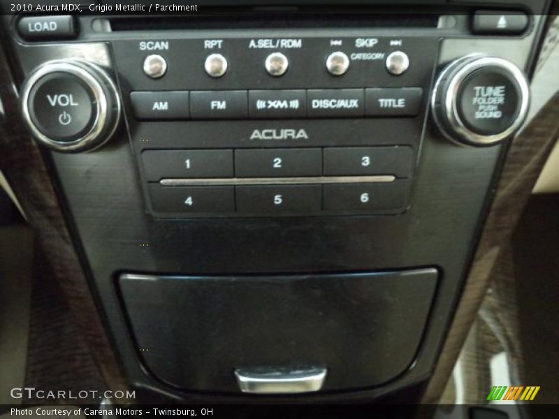 Grigio Metallic / Parchment 2010 Acura MDX