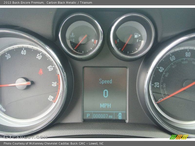 Carbon Black Metallic / Titanium 2013 Buick Encore Premium