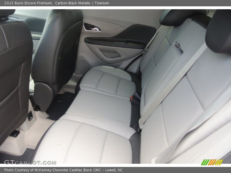 Rear Seat of 2013 Encore Premium