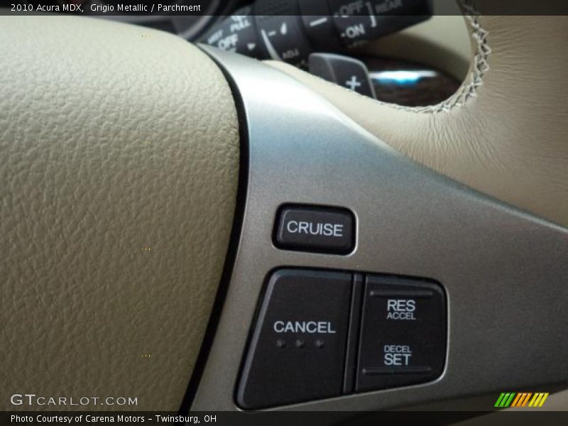 Grigio Metallic / Parchment 2010 Acura MDX