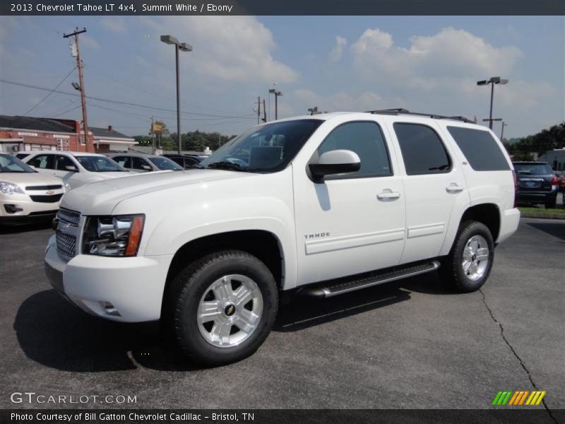 Summit White / Ebony 2013 Chevrolet Tahoe LT 4x4