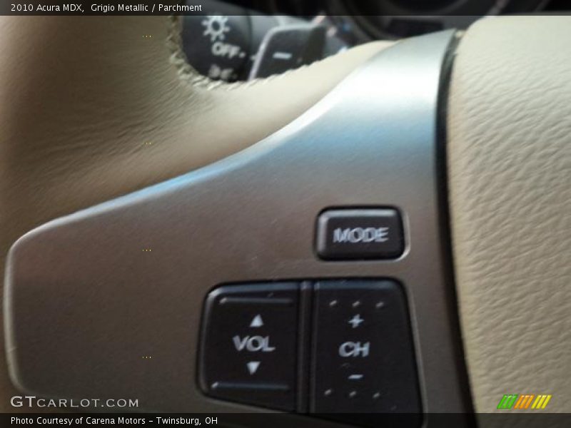 Grigio Metallic / Parchment 2010 Acura MDX