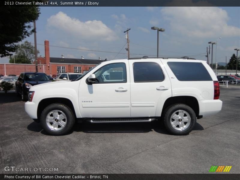 Summit White / Ebony 2013 Chevrolet Tahoe LT 4x4