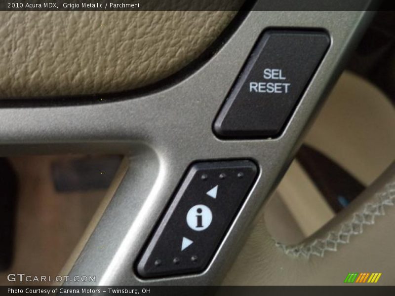 Grigio Metallic / Parchment 2010 Acura MDX