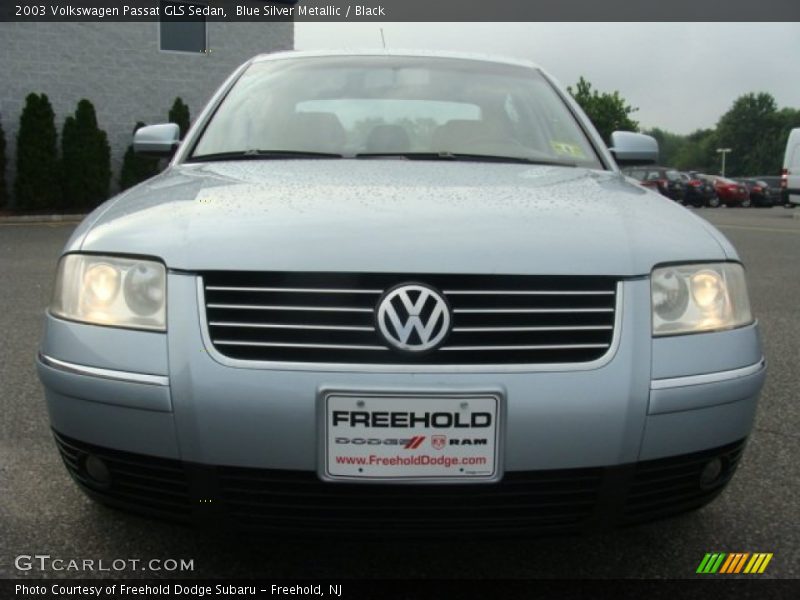 Blue Silver Metallic / Black 2003 Volkswagen Passat GLS Sedan