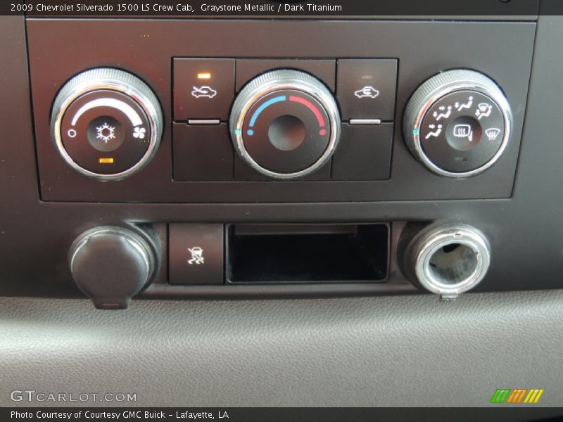 Graystone Metallic / Dark Titanium 2009 Chevrolet Silverado 1500 LS Crew Cab