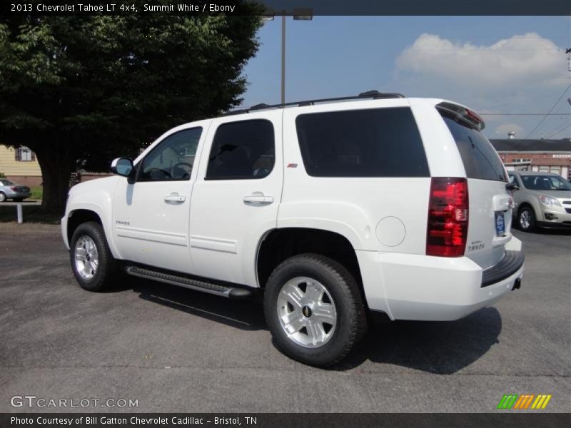 Summit White / Ebony 2013 Chevrolet Tahoe LT 4x4