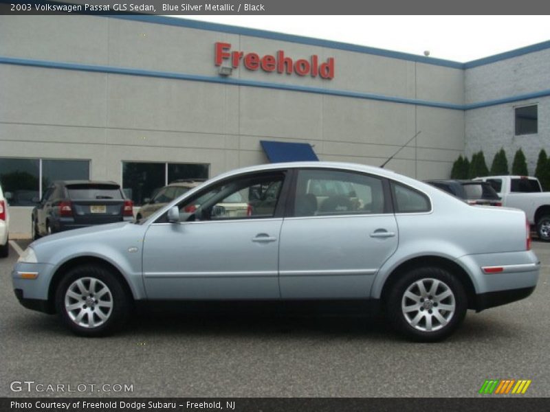 Blue Silver Metallic / Black 2003 Volkswagen Passat GLS Sedan