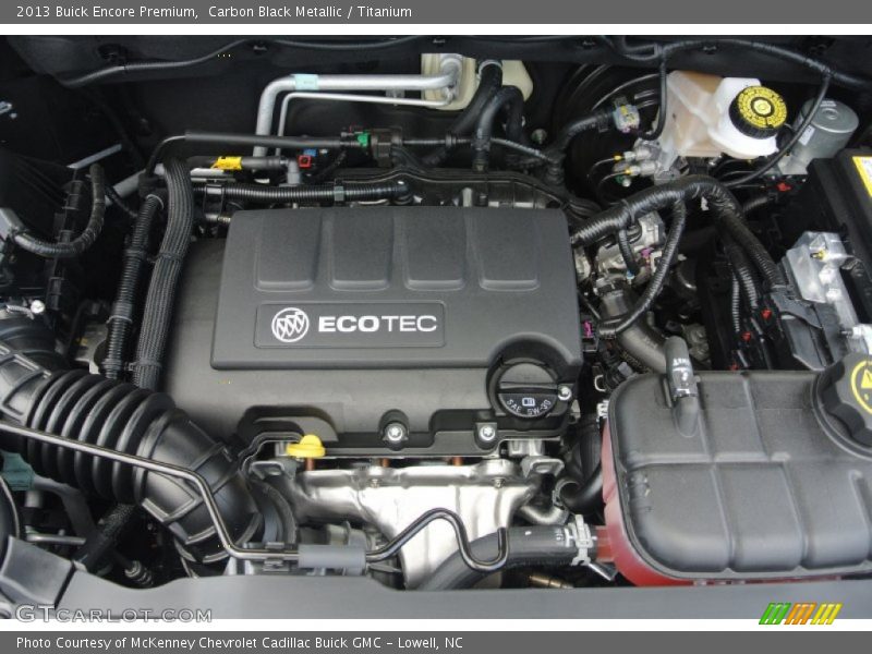  2013 Encore Premium Engine - 1.4 Liter ECOTEC Turbocharged DOHC 16-Valve VVT 4 Cylinder
