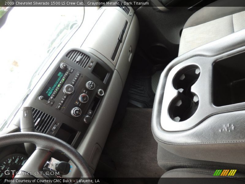 Graystone Metallic / Dark Titanium 2009 Chevrolet Silverado 1500 LS Crew Cab