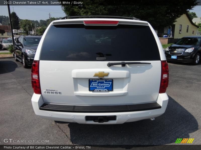 Summit White / Ebony 2013 Chevrolet Tahoe LT 4x4