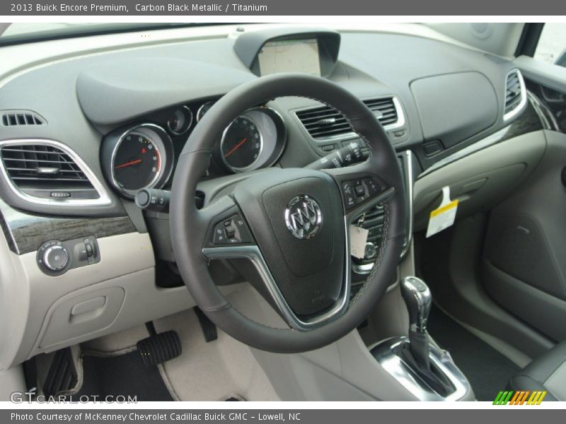 Dashboard of 2013 Encore Premium