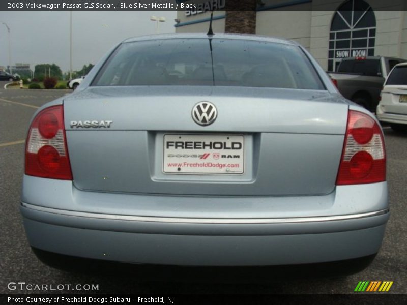 Blue Silver Metallic / Black 2003 Volkswagen Passat GLS Sedan